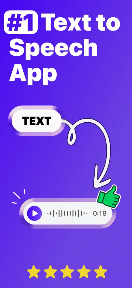 Text to Speech app screenshot 1