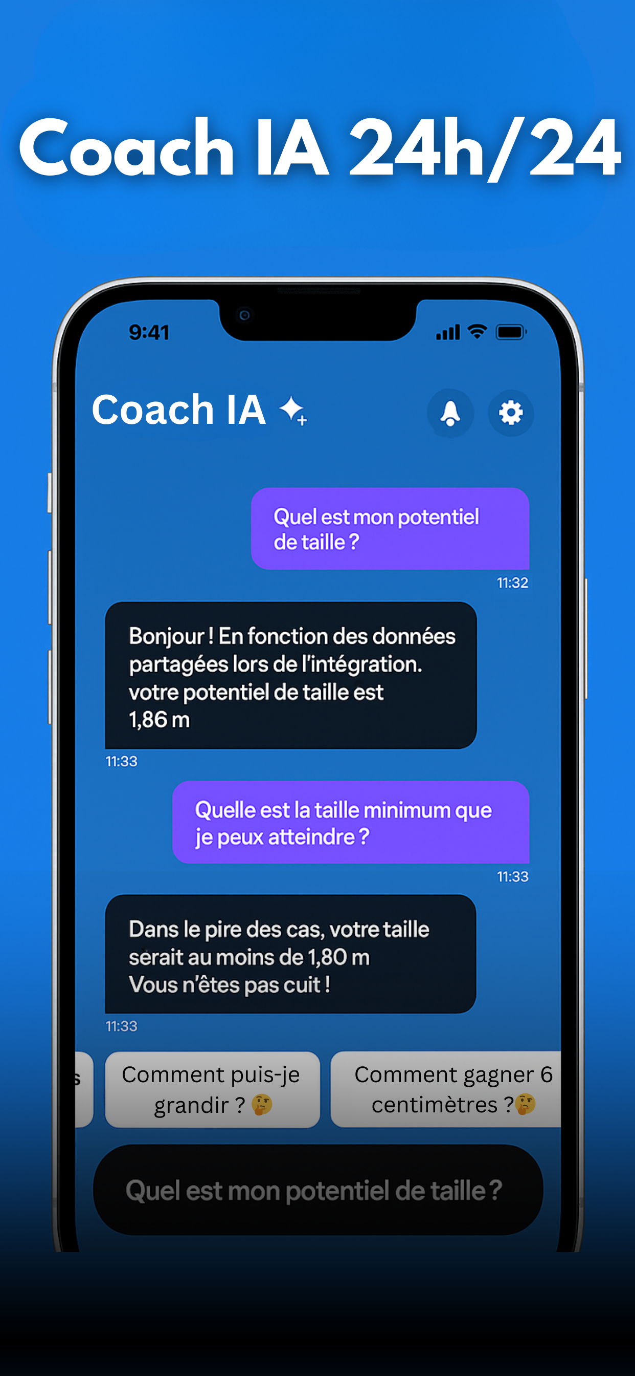 GlowUp – Taille & Attractivité