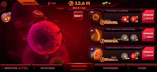 Patient Zero: Virus game