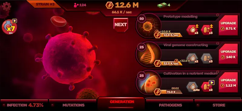 Patient Zero: Virus game screenshot 1 of 6
