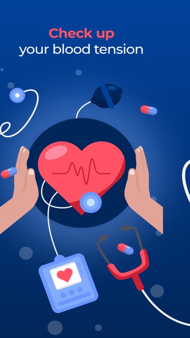 Blood Pressure & Pulse Checker Screenshot