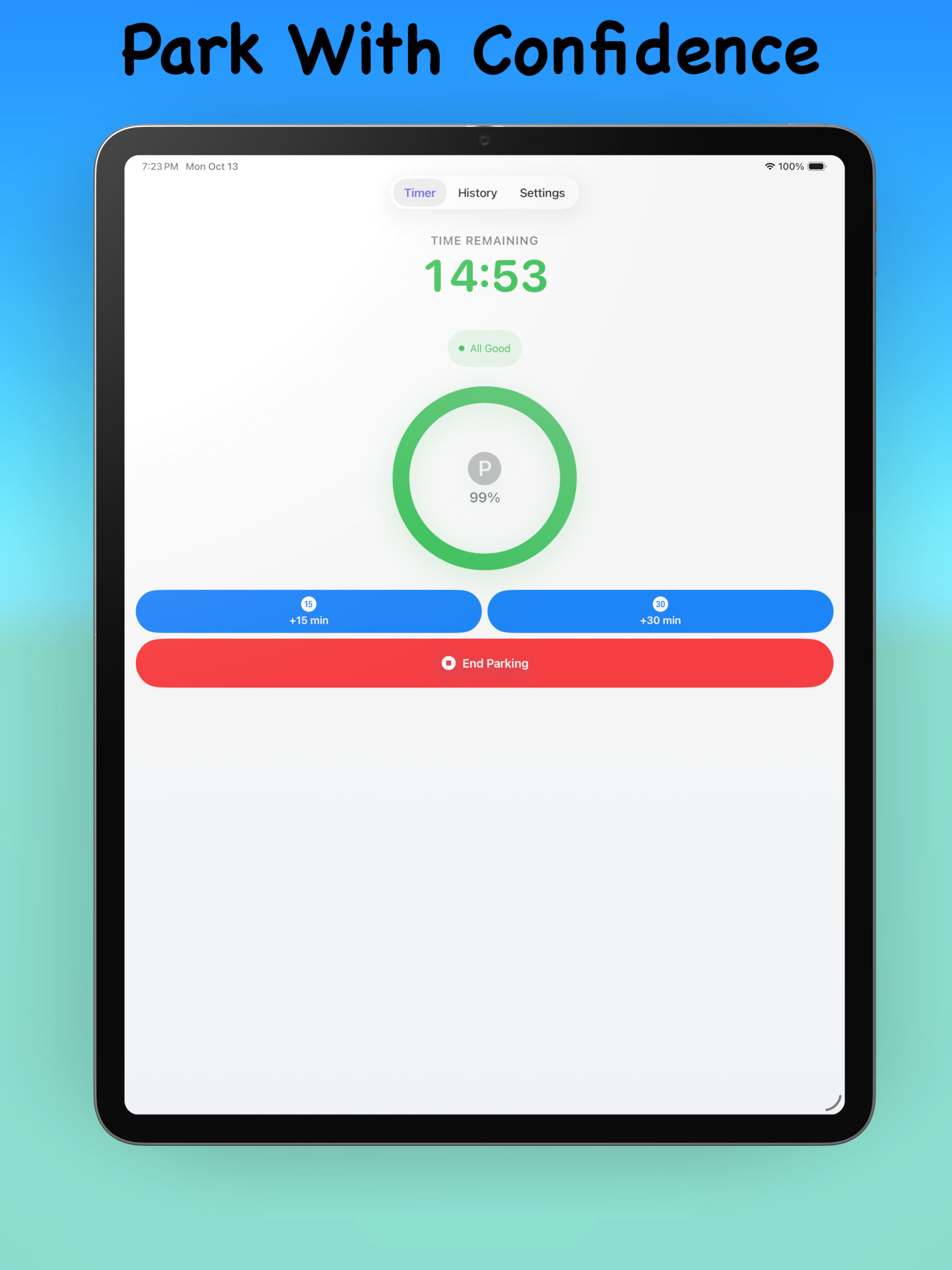 SpotClock - Parking Timer