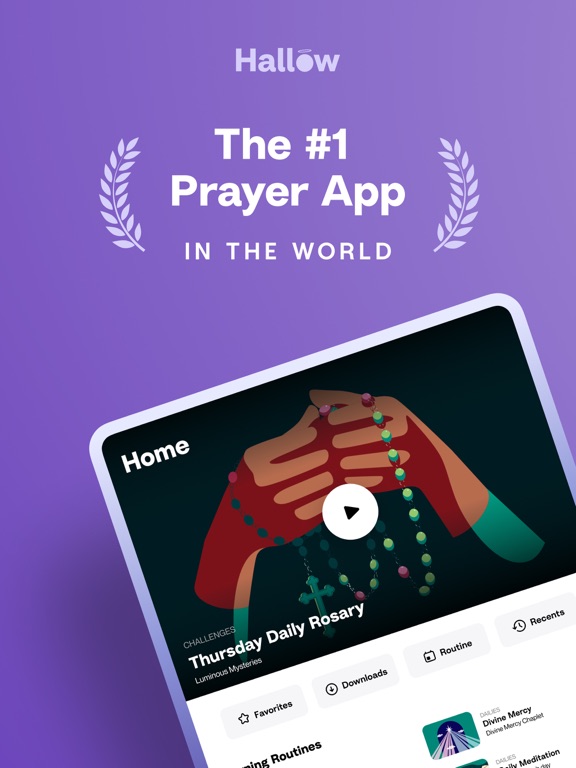 Hallow: Prayer & Meditationのおすすめ画像1