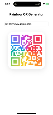彩虹二維碼 - 極簡 URL 轉換工具 screenshot