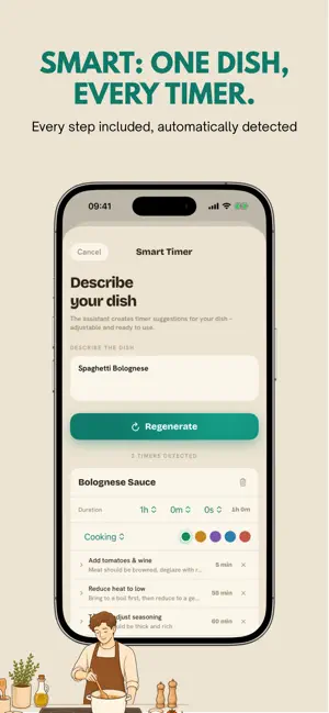 Puntio - Smart Cooking Timer screenshot 2