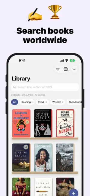 Book Tracker & Log: ReadShelf screenshot 2