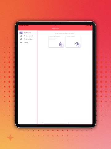 HPay iPad screenshot
