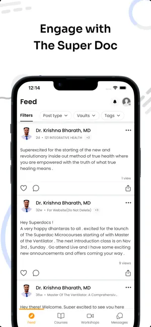 The SuperDoc Vitality Hub screenshot 2