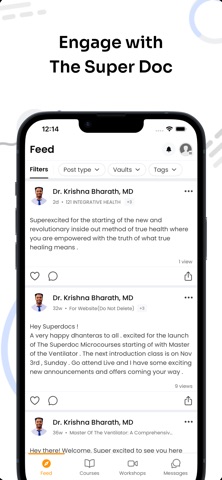 The SuperDoc Vitality Hub Screenshot 2 of 4