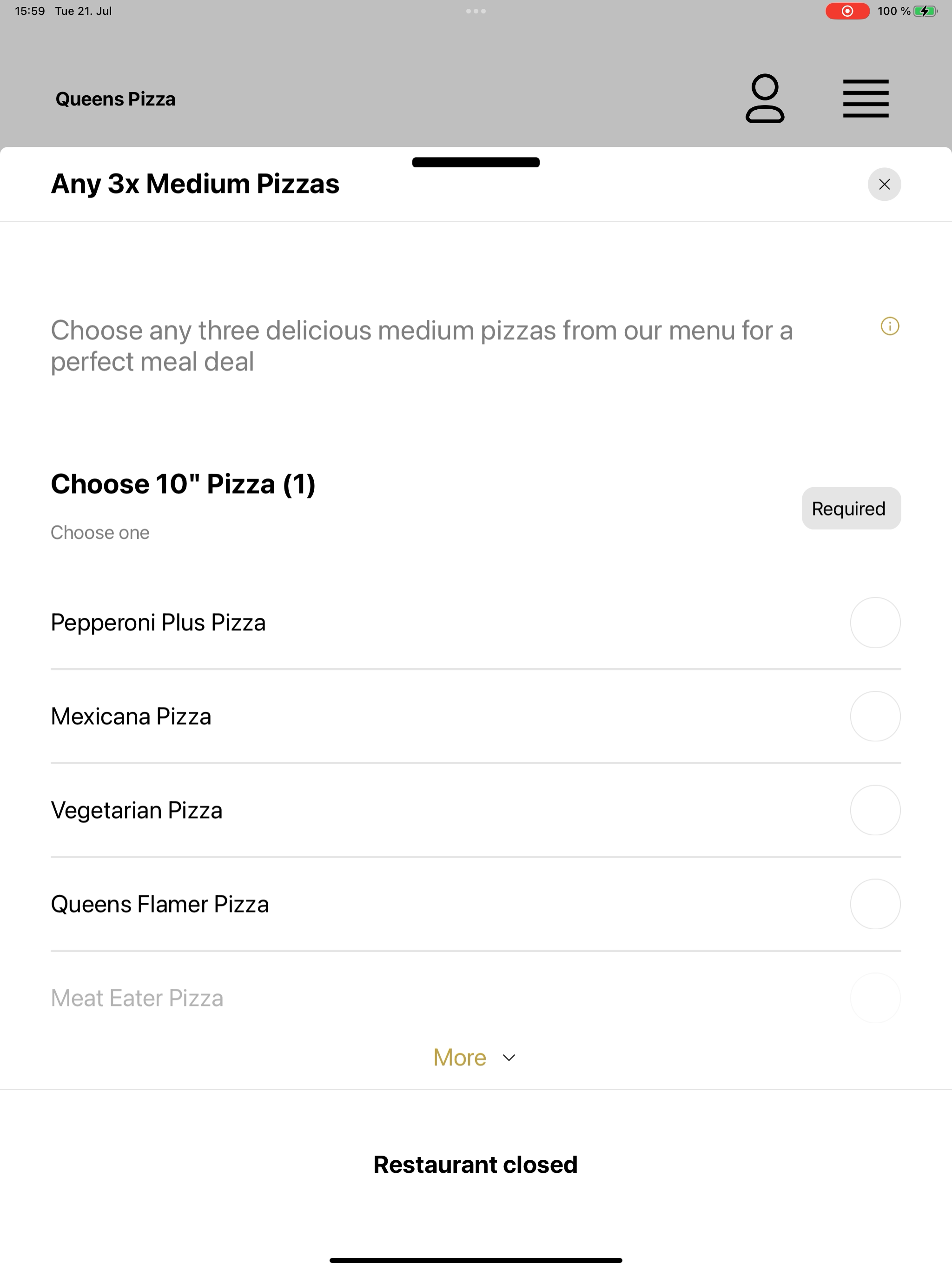 Queens Pizza UK screenshot 9