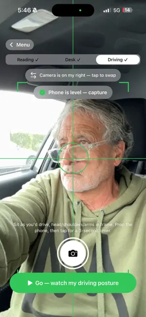 ErgoCam: Posture Coach screenshot 2
