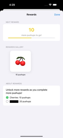 Pushups - Track Your Progress screenshot