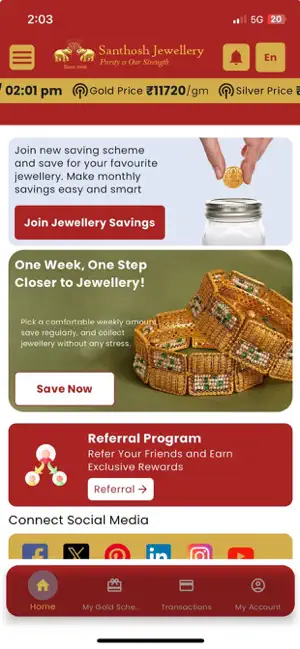Santhosh Jewellery Andaman screenshot 1
