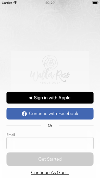 Walker Rose Boutique Screenshot 1 - AppWisp.com Walker Rose Boutique Screenshot 1 - AppWisp.com
