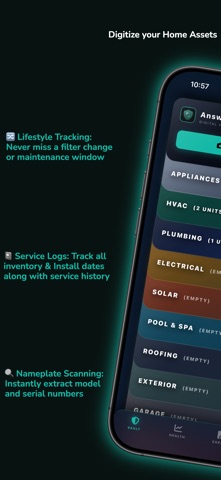 Answer3 Vault iPhone screenshot