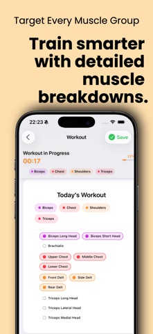 MuscleTrackr Screenshot 5 of 8