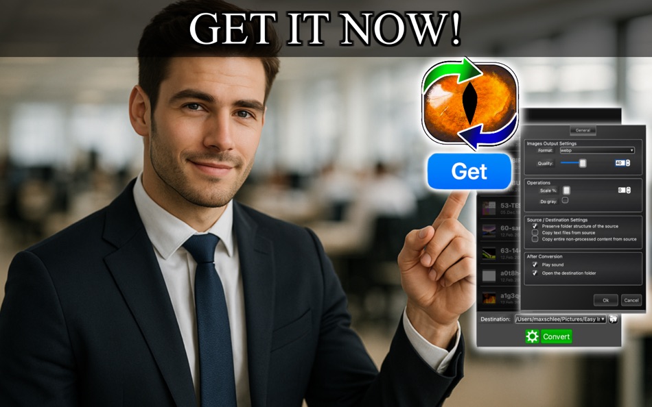 #10. Easy Image Converter (macOS) بواسطة: Max Schlee