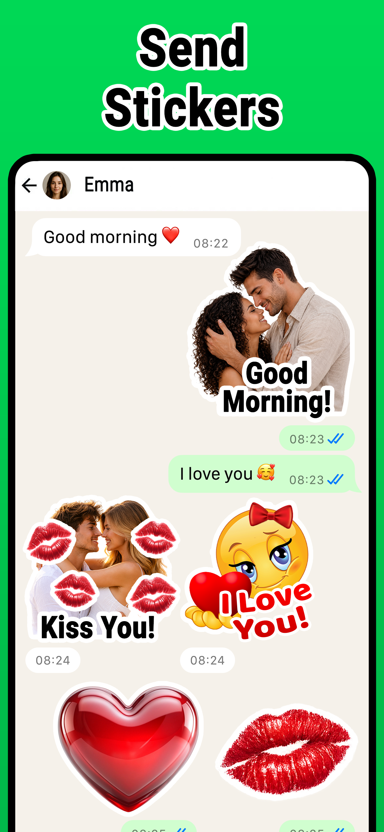 Love Stickers WASticker