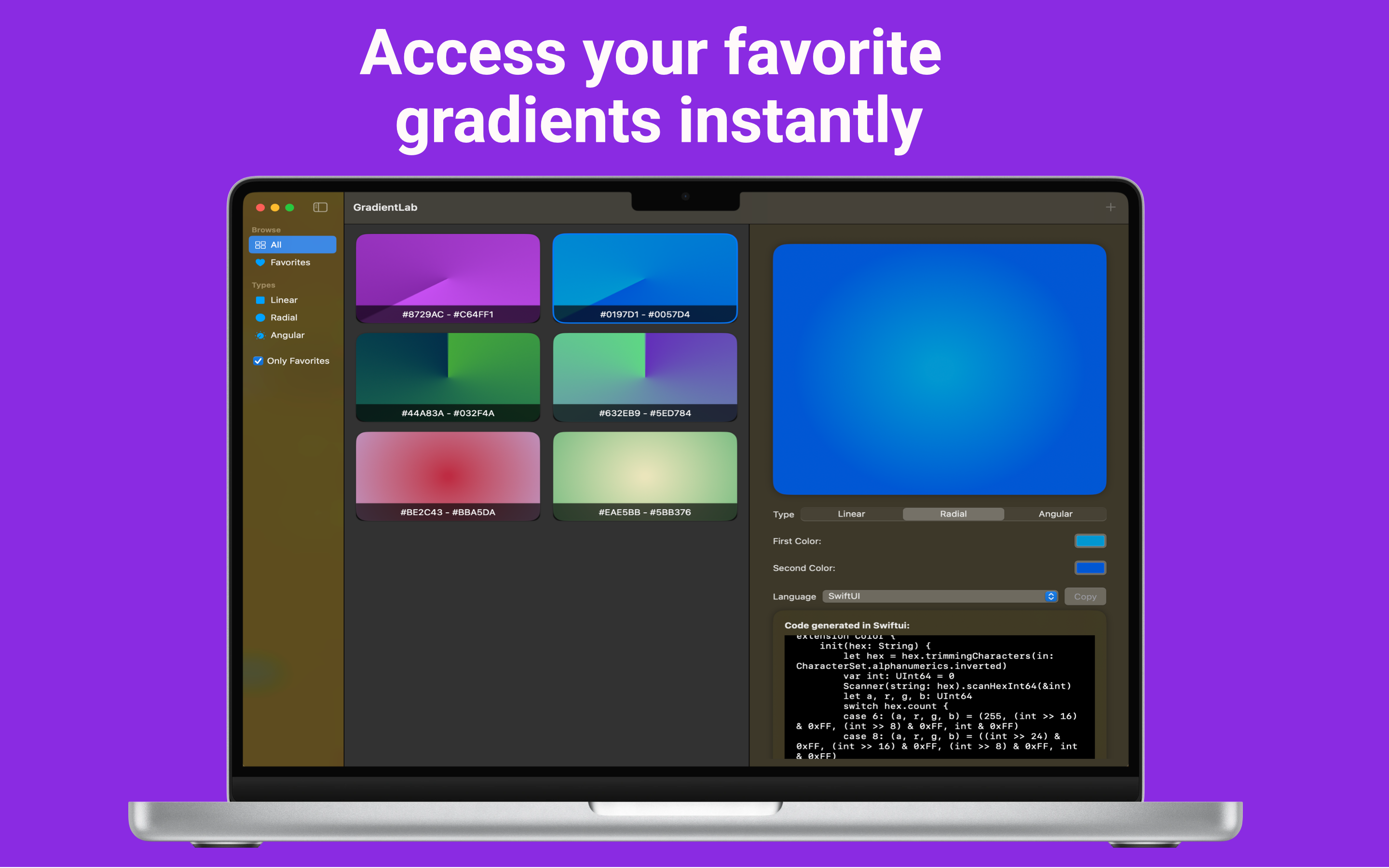 Gradient: Lab - Generator
