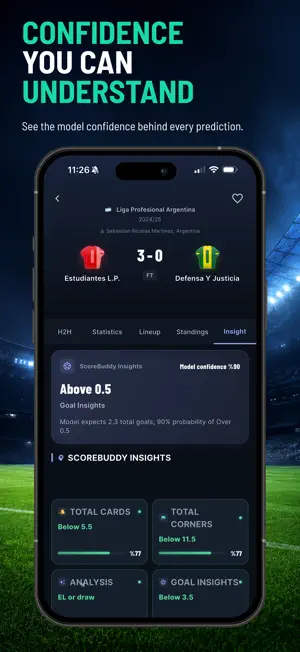 Score Buddy: Football Stats screenshot 4