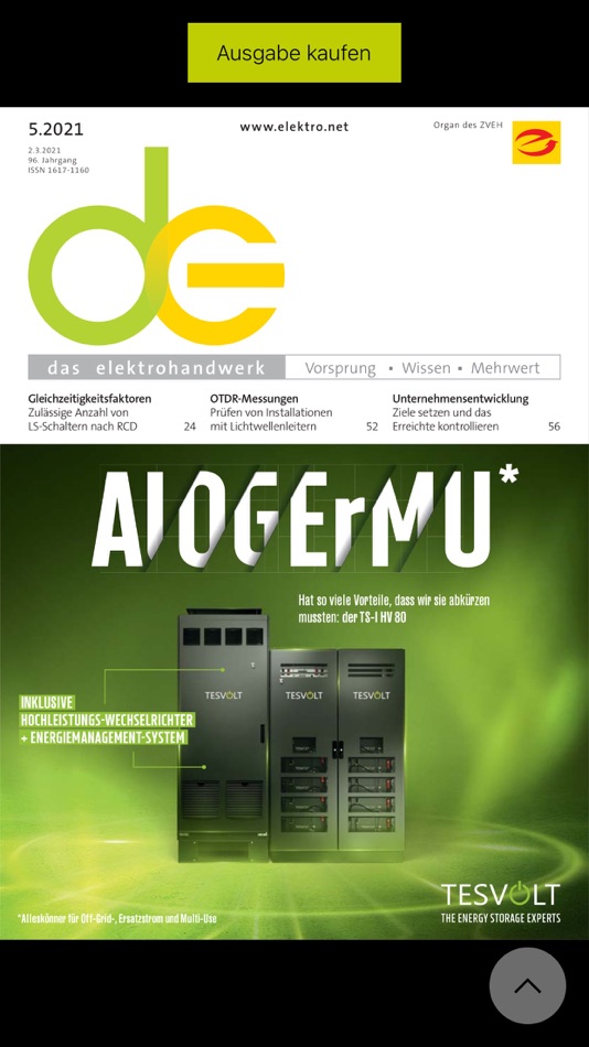 #1. de Kiosk (iOS) Podle: Hüthig GmbH