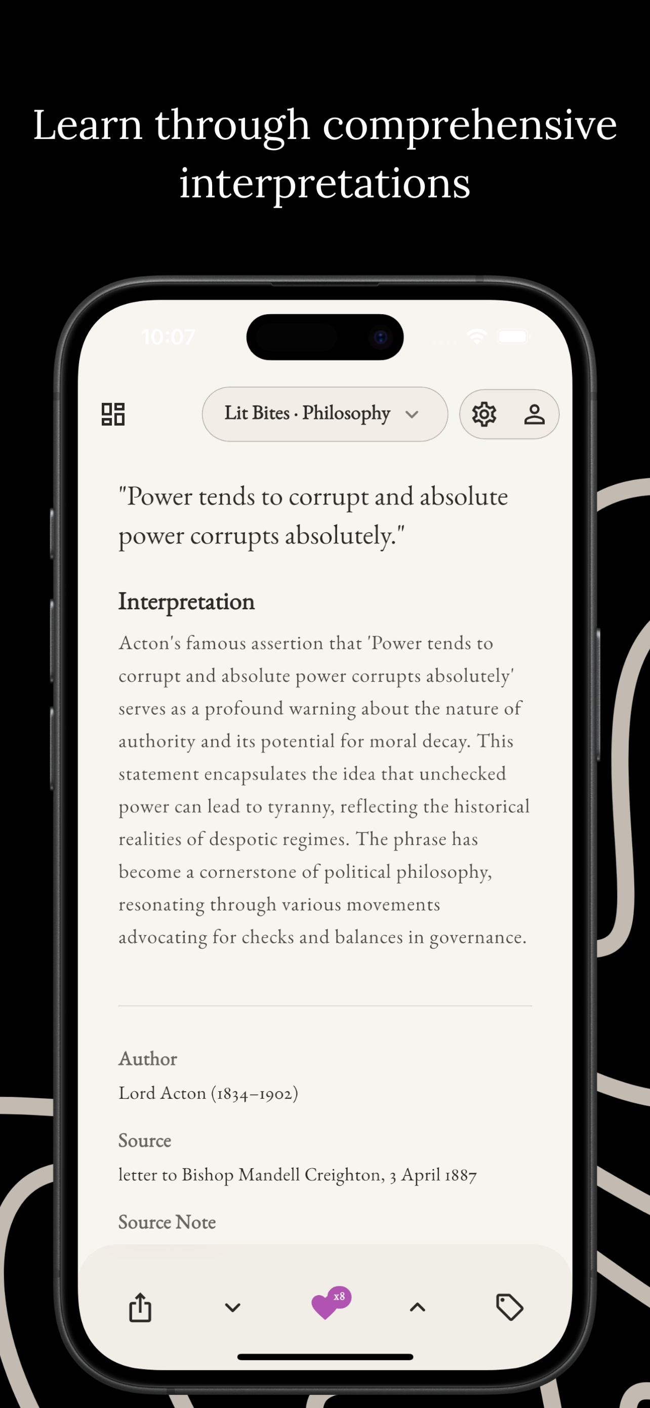 Literature Bites screenshot 2