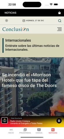Radio Uncion Cristiana screenshot