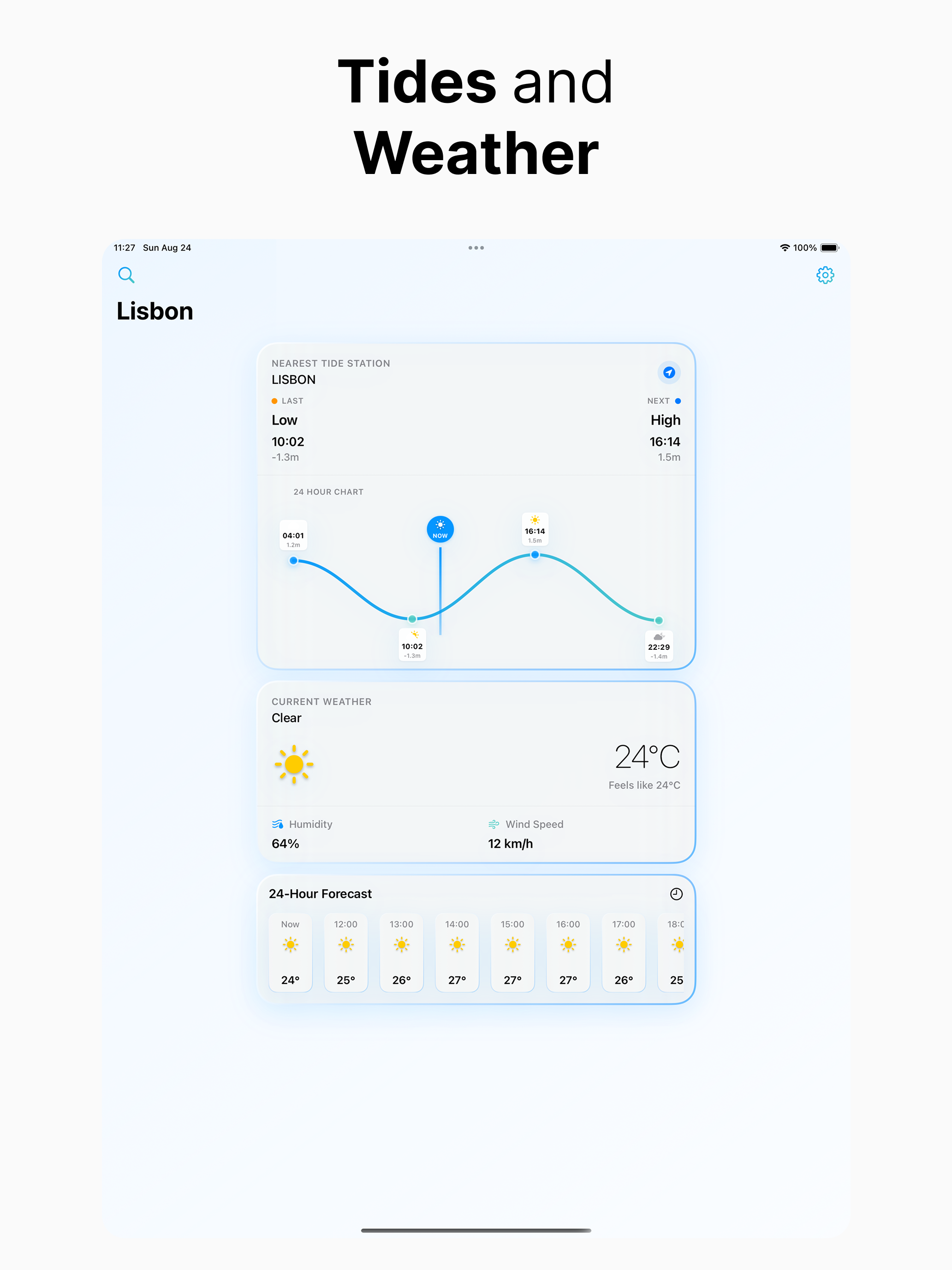 Tides and Weather screenshot 3