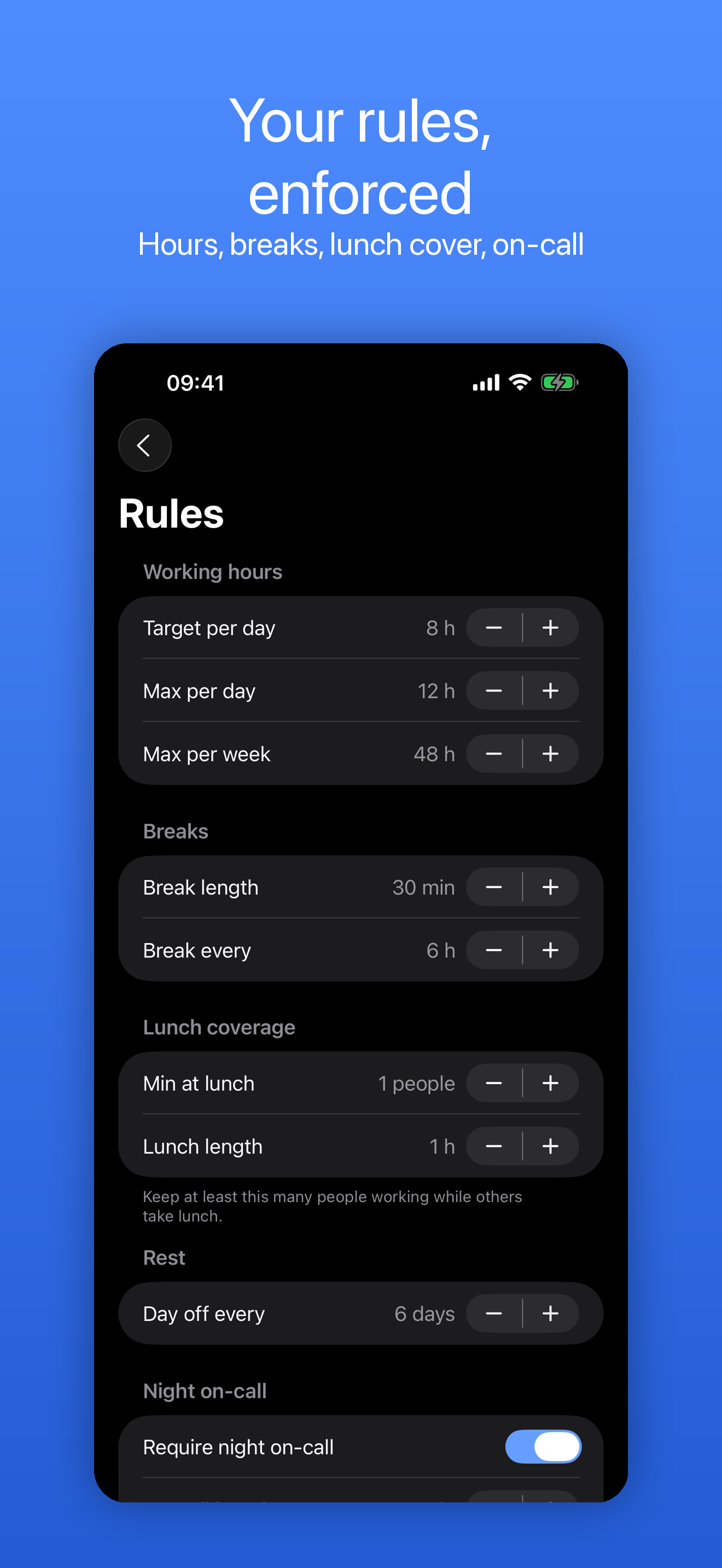 Rotabee - Shift & Rota Planner screenshot 4
