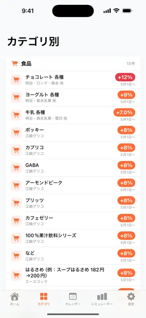値上がりウォッチ screenshot 2