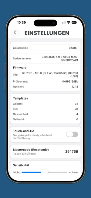 BioKey Kombi 4-in-1 screenshot 3