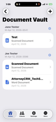 AttorneyCRM screenshot