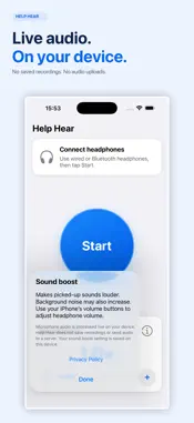Help Hear: Sound Amplifier screenshot 3