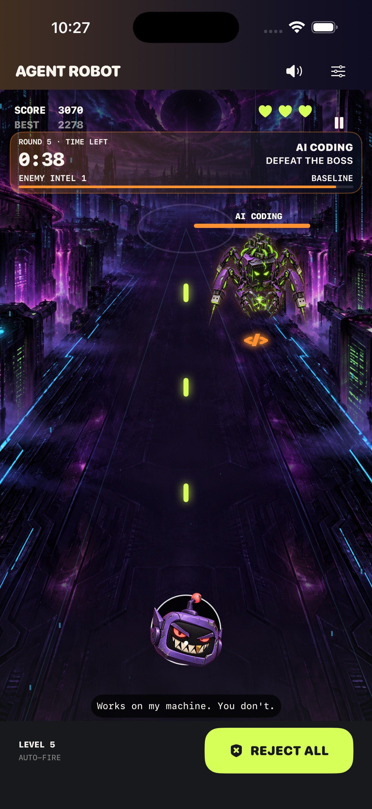 Screenshot 1 of Agent Robot