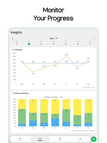 Calorie Counter AI - CaloCam iPad screenshot