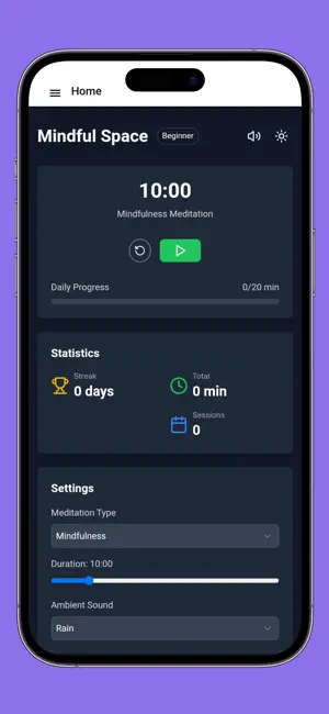 Meditation Timer: Relax Sounds screenshot 4