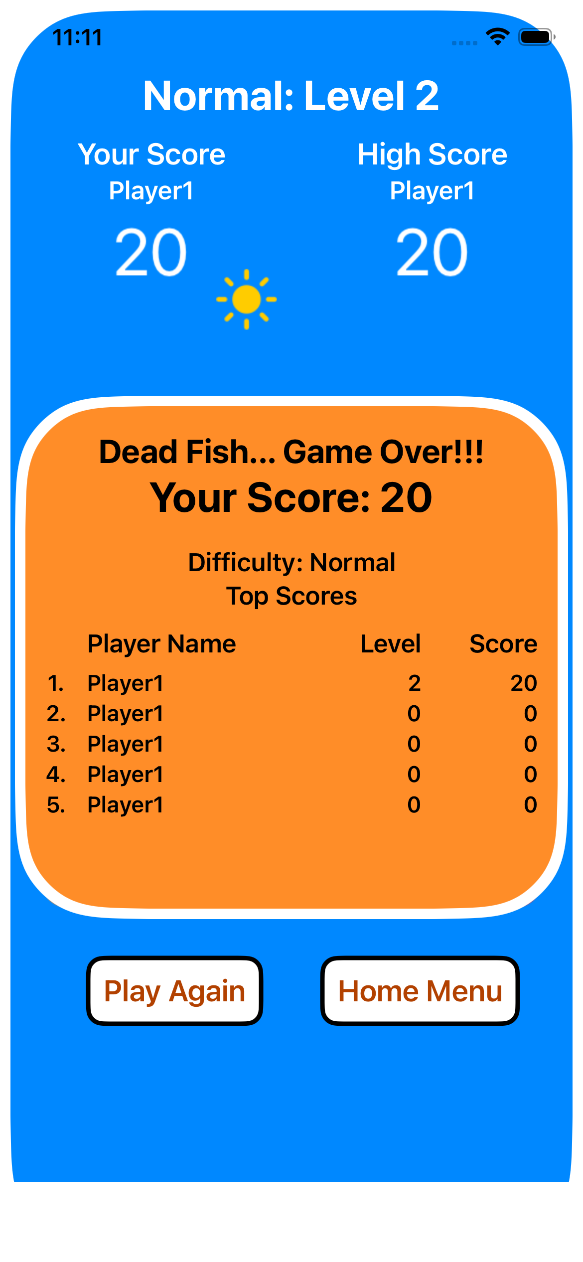 Fish Rain: The Game