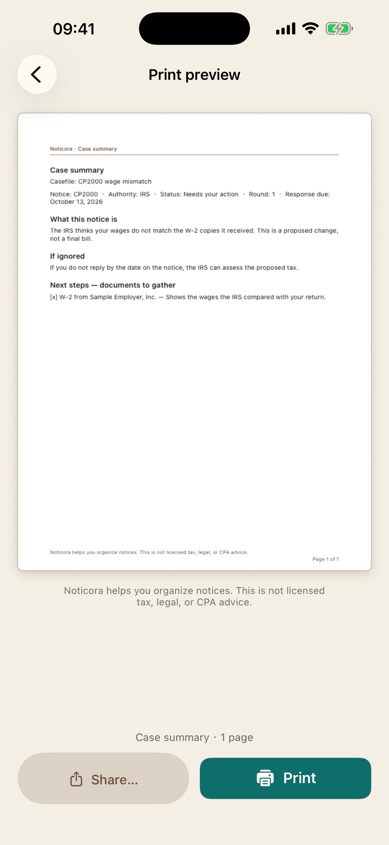 Screenshot 2 of Noticora