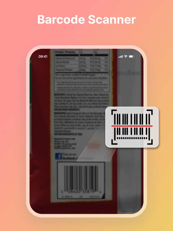 Scan QR Code Generator Reader iPad screenshot 6 - Productivity app