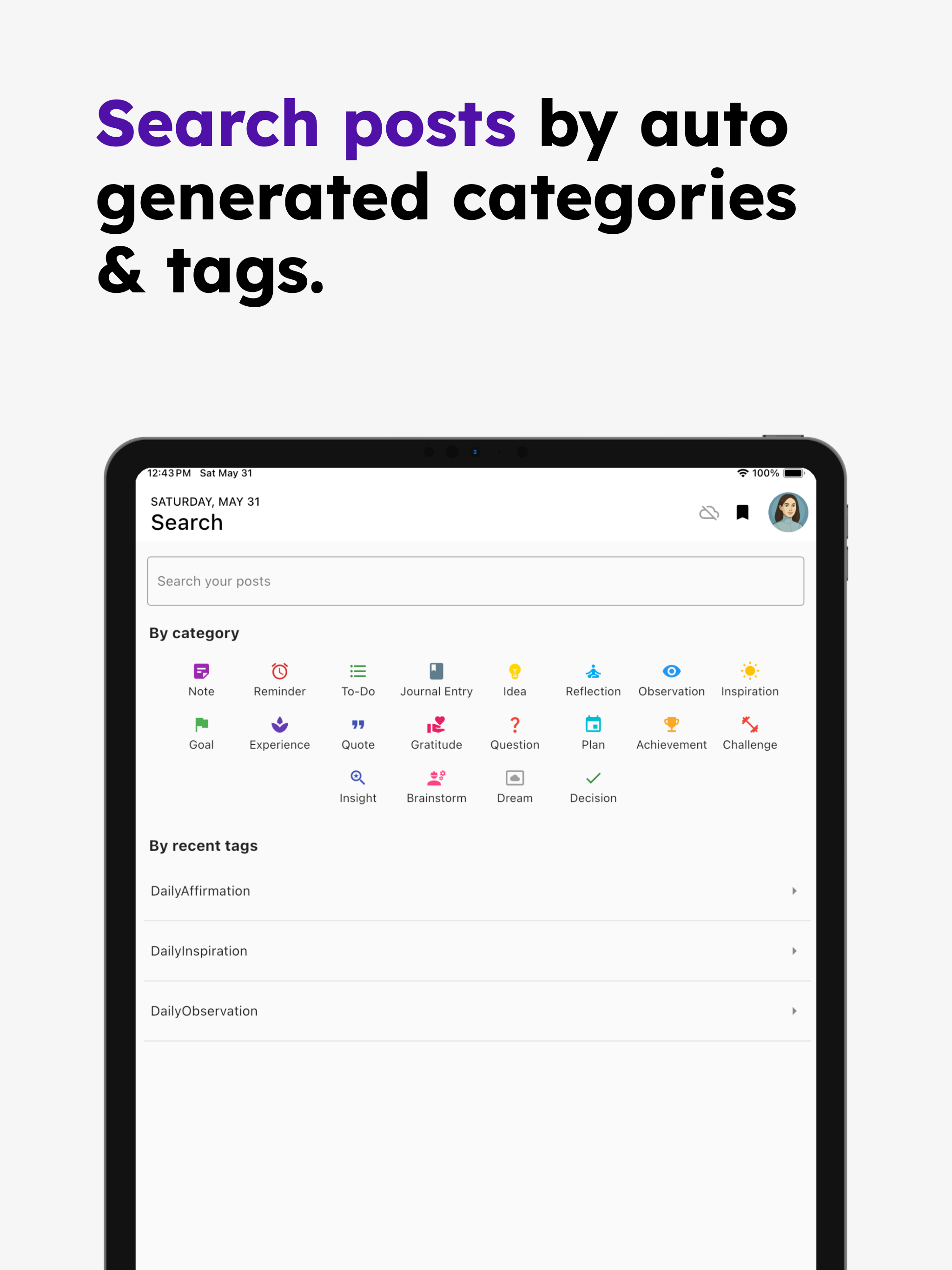 AI Journal & Diary - Reflectr