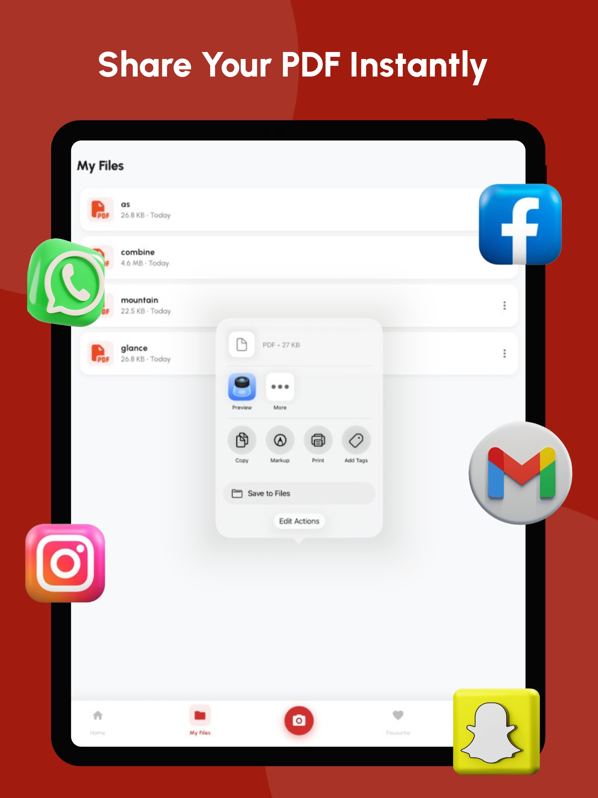 PDF Maker- PDF Scanner screenshot 14