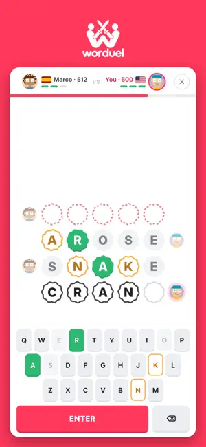 Worduel: 1v1 Word Duel screenshot 2