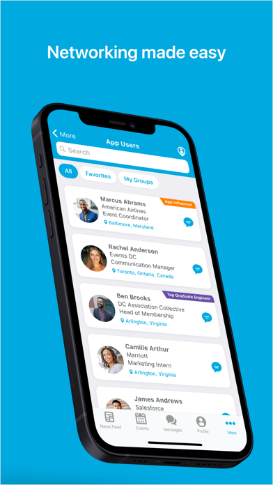 iMISConnect screenshot