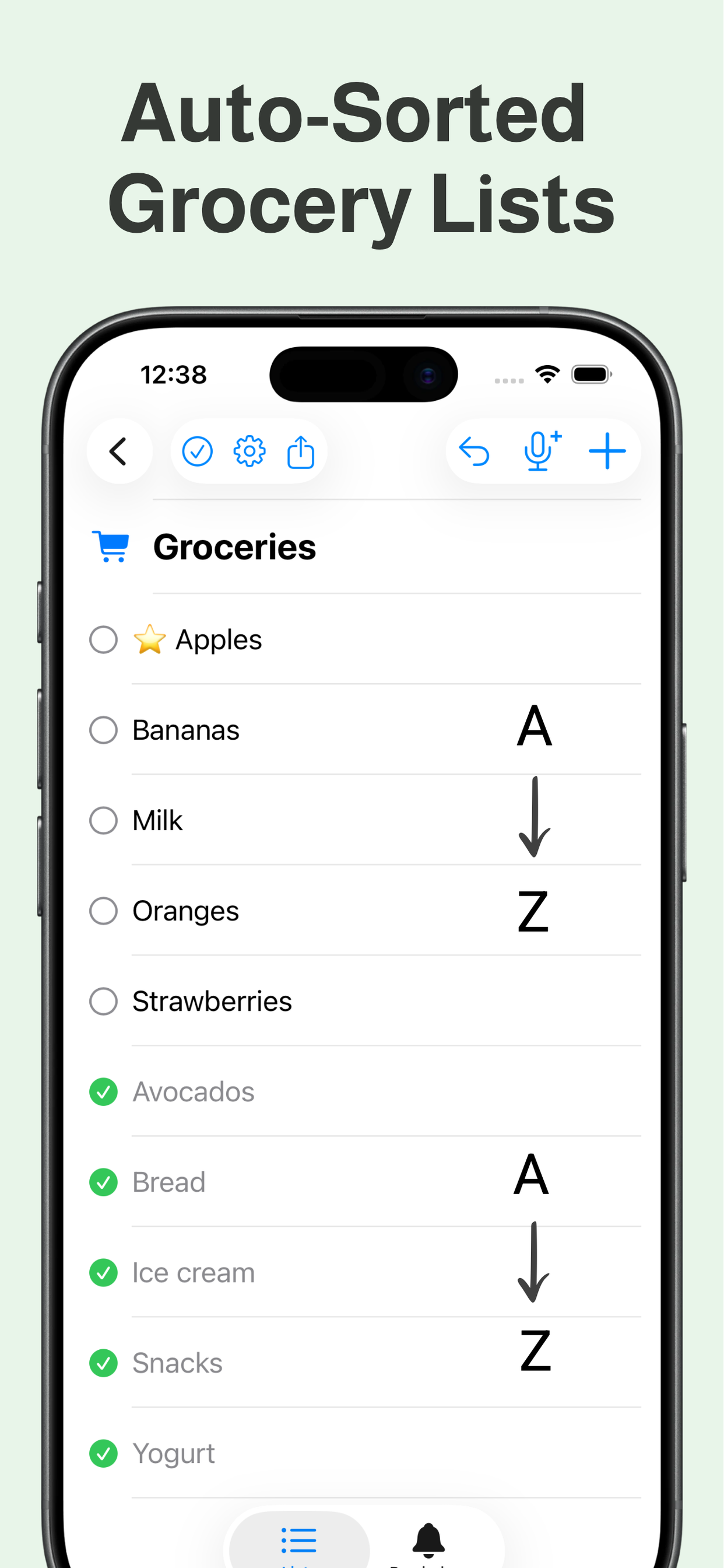 Bright List: Grocery List screenshot 2