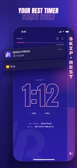 Rutinas: Gym Workout Tracker screenshot 3
