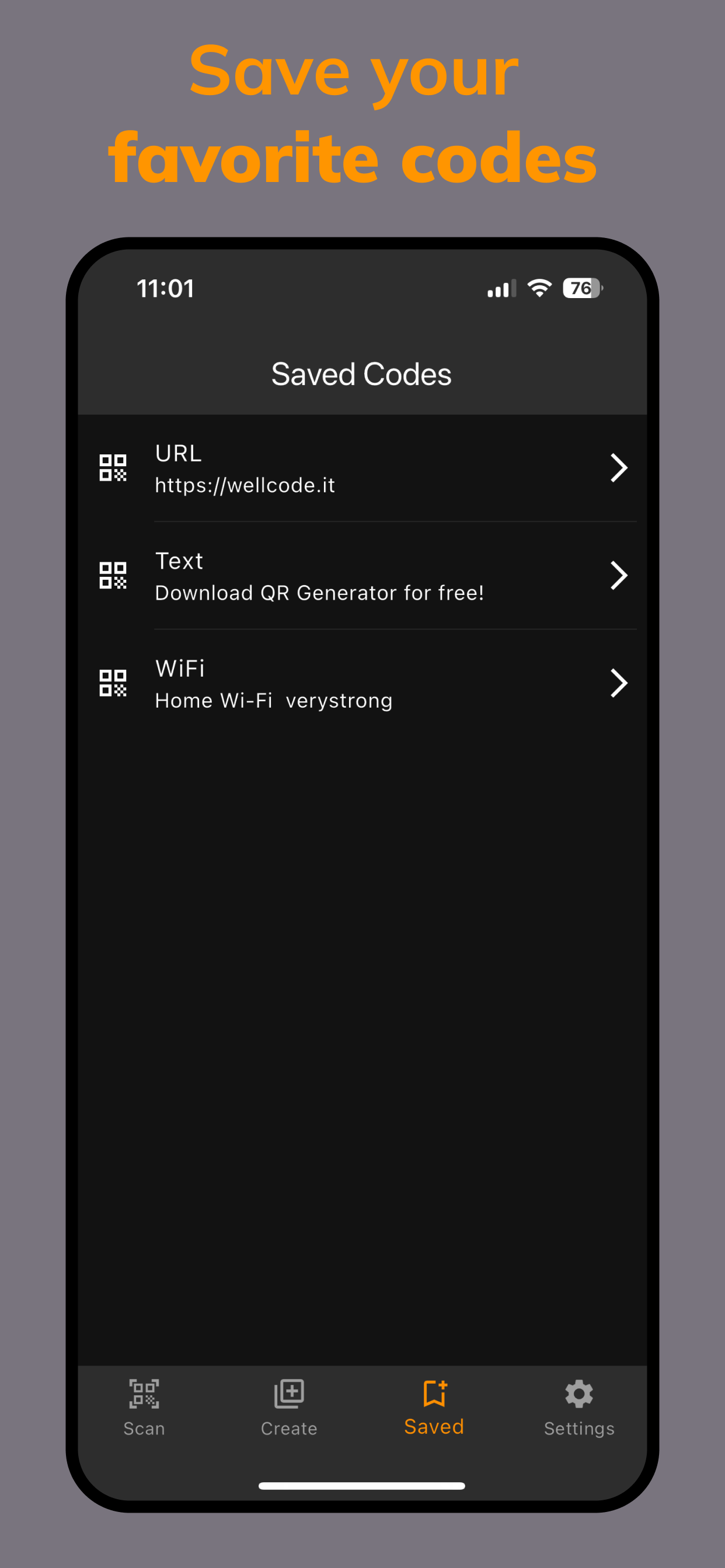 QR Generator—Fast Code Maker
