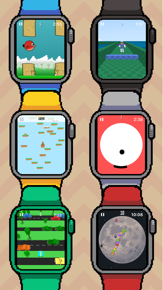 #3. MiniGames - Retro Watch Games (iOS) โดย: AlhoGames