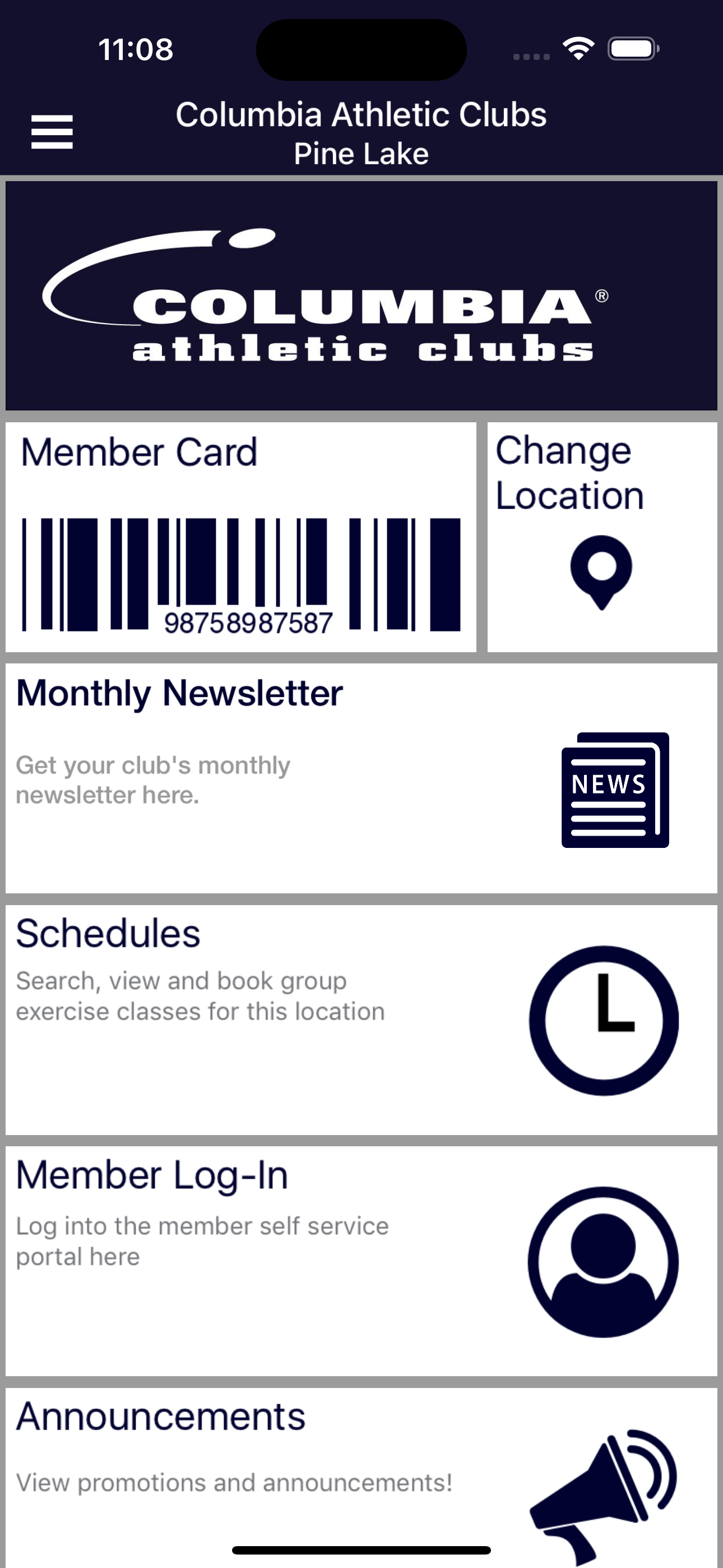 Columbia Athletic Clubs