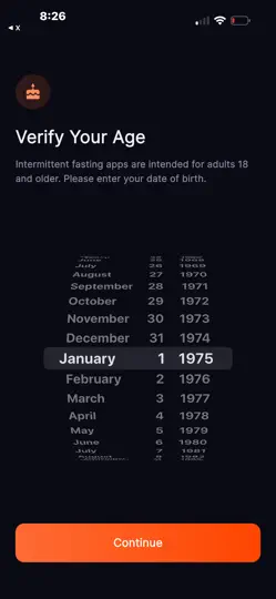 Скриншот IronFast — Fasting Timer на iPhone 2