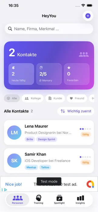 HeyYou — Screenshot 2